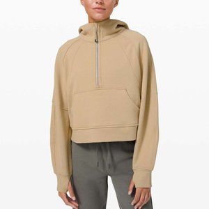Lululemon Scuba Oversized 1/2 Zip Hoodie Trench